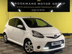 White Used 2014 Toyota Aygo Style Hatchback | £2,995 (Good price)