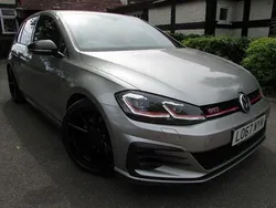 Silver Used 2017 VW Golf VII GTI Hatchback | £13,999 (Fair price)