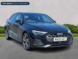 Black New 2025 Audi A3 Black Edition Hatchback | £34,287 (Super price)