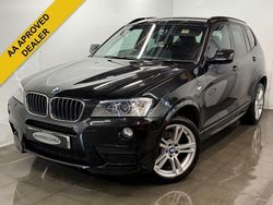 Black Used 2013 BMW X3 M Sport SUV | £13,000 (A bit pricey)