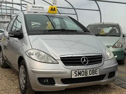 Silver Used 2008 Mercedes A150 Classic Hatchback | £2,999 (Fair price)