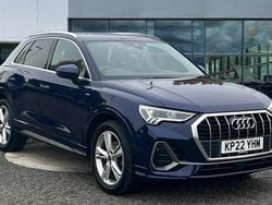Blue Used 2022 Audi Q3 S-Line SUV | £25,877 (Good price)