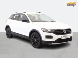 White Used 2021 VW T-Roc Black Edition SUV | £16,395 (Fair price)