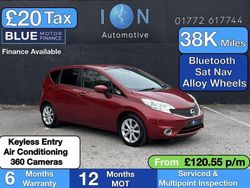 Red Used 2014 Nissan Note Tekna MPV | £5,995 (Fair price)