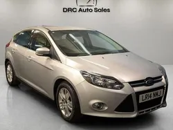 Silver Used 2014 Ford Focus Titanium Hatchback | £4,400 (Fair price)