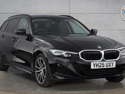 Black Used 2025 BMW 330e Sport Line Estate | £31,950
