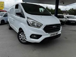 White Used 2018 Ford Transit Custom Limited Van | £11,495 (Fair price)