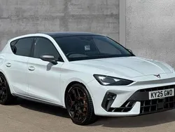 White Used 2025 Cupra Leon VZ3 Hatchback | £33,490 (Expensive)