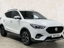White Used 2021 MG ZS Exclusive Sedan | £14,895 (Fair price)