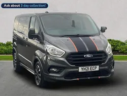 Grey Used 2021 Ford Transit Custom Sport Van | £24,000 (Good price)