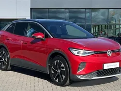 Red New 2024 VW ID.4 Pro SUV | £30,334 (Fair price)