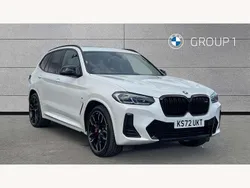 White Used 2023 BMW X3 M Sport SUV | £44,993 (Fair price)