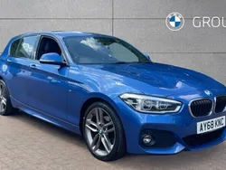 Blue Used 2018 BMW 120 M Sport Hatchback | £15,891 (Fair price)