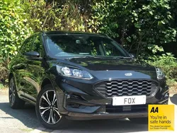 Black Used 2022 Ford Kuga ST-Line X SUV | £19,997 (Fair price)