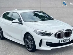 Alpine white Used 2021 BMW 118 M Sport Hatchback | £19,804 (Fair price)