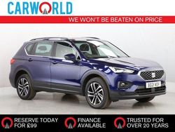 Blue Used 2021 Seat Tarraco SE Technology SUV | £17,003 (Fair price)