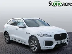 White Used 2019 Jaguar F-Pace R-Sport SUV | £15,790 (Good price)