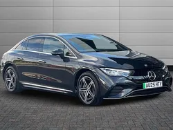 Graphite grey Used 2025 Mercedes EQE350 AMG line Sedan | £48,450