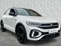 White Used 2025 VW T-Roc Black Edition SUV | £34,350