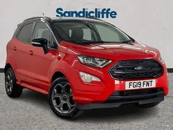 Red Used 2019 Ford Ecosport SUV | £9,155 (Fair price)