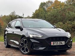 Black Used 2021 Ford Focus ST-Line X Estate | £14,885 (Fair price)