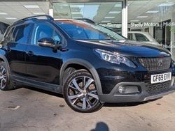 Black Used 2019 Peugeot 2008 GT-line SUV | £13,589 (Fair price)