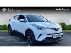 White Used 2019 Toyota C-HR SUV | £13,774 (Fair price)