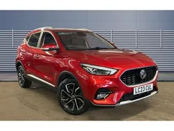Red Used 2023 MG ZS Exclusive Sedan | £14,220 (Fair price)