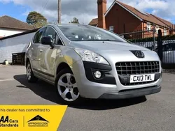 Silver Used 2013 Peugeot 3008 Active SUV | £4,290 (Good price)