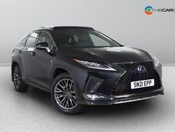 Black Used 2021 Lexus RX450h Sport Line SUV | £30,975 (Good price)