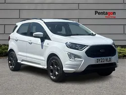 White Used 2023 Ford Ecosport ST-Line SUV | £13,900 (Fair price)