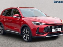 Tri coat dynamic red Used 2024 MG ZS Trophy Sedan | £20,000