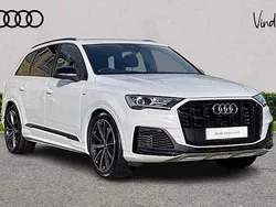 White Used 2022 Audi Q7 Black Edition SUV | £42,400 (Good price)