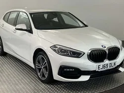 White Used 2020 BMW 118 Sport Line Hatchback | £14,250 (Fair price)