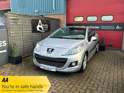 Silver metallic Used 2011 Peugeot 207 Sport Cabriolet | £4,495 (Fair price)