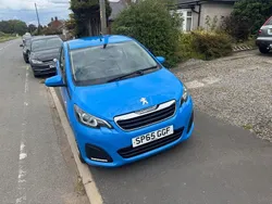 Blue Used 2015 Peugeot 108 Active Hatchback | £3,995 (Fair price)