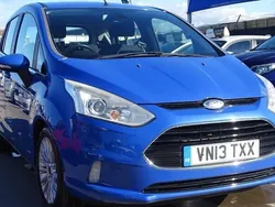 Blue Used 2013 Ford B-MAX Titanium MPV | £4,195 (Good price)