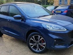 Blue Used 2021 Ford Kuga ST-Line X SUV | £17,300 (Fair price)