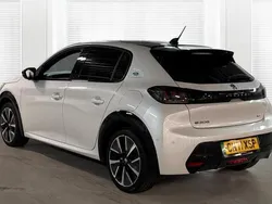 White Used 2021 Peugeot e-208 GT Hatchback | £13,995 (Fair price)