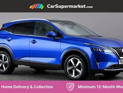 Blue Used 2022 Nissan Qashqai N-Connecta SUV | £20,197 (Fair price)