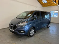 Blue Used 2021 Ford Transit Custom Limited Van | £21,997 (Good price)