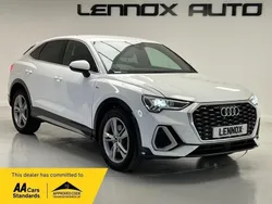 White Used 2022 Audi Q3 Sportback S-Line SUV | £25,990