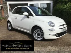 White Used 2017 Fiat 500 Lounge Hatchback | £6,600 (Fair price)