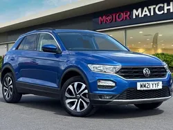 Blue Used 2021 VW T-Roc Active SUV | £19,000 (Fair price)