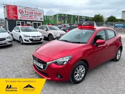 Red Used 2017 Mazda 2 Hatchback | £5,410 (Fair price)