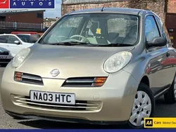 Gold Used 2003 Nissan Micra S Hatchback | £3,495 (A bit pricey)