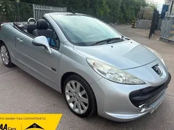 Silver Used 2009 Peugeot 207 CC Cabriolet | £1,895 (Fair price)