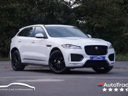 White Used 2019 Jaguar F-Pace Chequered Flag SUV | £18,999 (Fair price)