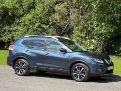 Blue metallic Used 2017 Nissan X-Trail N-TEC SUV | £10,495 (Fair price)