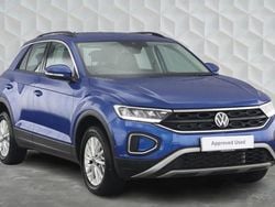 Blue Used 2024 VW T-Roc Life SUV | £23,750 (Fair price)